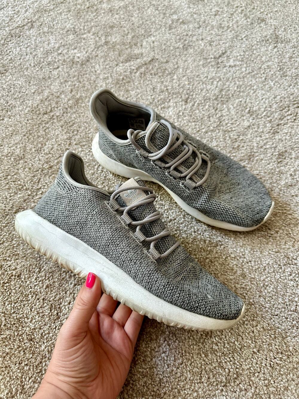 Adidas Women's Tubular Shadow BB8870 Shadow Gray Running Shoes Sneakers Size 8.5